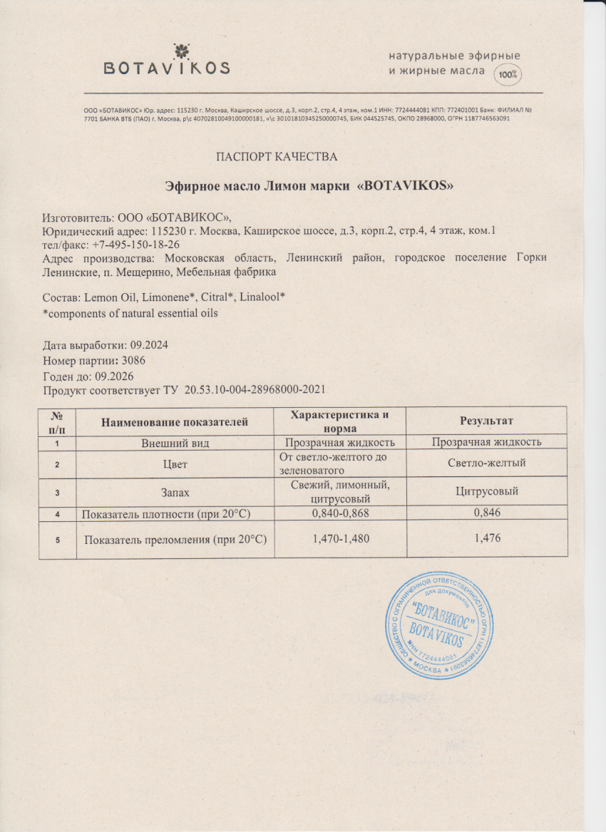 Паспорт №092024